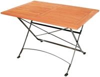 Gartentisch MERXX "Schlo&szlig;garten", schwarz (beige, schwarz), B:80cm H:74cm...