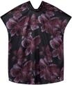Longbluse SHEEGO "Tunika Tunika mit Schluppe hinten", Damen, Gr. 44, schwarz
