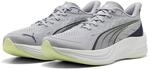 Laufschuh PUMA "DARTER PRO 2", Gr. 38,5, grau (vibrant silber, deep plum, apple
