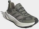 Wanderschuh ADIDAS TERREX "FREE HIKER 3 LOW GORE-TEX", Herren, Gr. 44, gr&uuml;n...