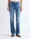 Bootcut-Jeans WRANGLER "DALLAS", Damen, Gr. 27, L&auml;nge 30, blau (raven),...