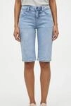 Bermudas STREET ONE "Style Jane", Damen, Gr. 33, N-Gr, blau (light blau authentic