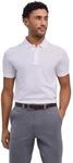Poloshirt FALKE "Essential Cotton", Herren, Gr. XXXL, wei&szlig; (wei&szlig; (2000)), Shirts