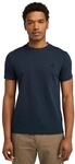 T-Shirt TIMBERLAND "DUNSTAN RIVER Short Sleeve Tee", Herren, Gr. XXL, blau (dk sph,