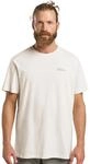 T-Shirt JACK WOLFSKIN "ESSENTIAL T M", Herren, Gr. S (48), wei&szlig; (cottonwei&szlig;),