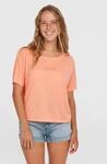 T-Shirt O'NEILL "Essentials Script T-Shirt", Damen, Gr. XL (42), rot (coral...