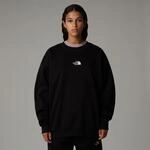 Sweatshirt THE NORTH FACE "W ESSENTIAL OVERSIZE CREW", Damen, Gr. XXL, schwarz (tnf