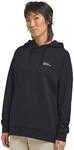 Kapuzenpullover JACK WOLFSKIN "ESSENTIAL HOODIE W", Damen, Gr. S (36), blau...