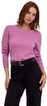 Strickpullover FALKE "Pure Cashmere", Damen, Gr. L, pink (blush (8778)),...