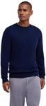 Strickpullover FALKE "Pure Cashmere", Herren, Gr. L, blau (night sky (6437)),