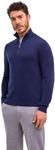 Strickpullover FALKE "Pure Cashmere", Herren, Gr. XXL, blau (space blau (6116)),