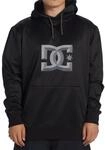 Fleecepullover DC SHOES "Snowstar", Herren, Gr. M, schwarz, Obermaterial: 100%