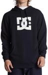 Hoodie DC SHOES "DC Star", Herren, Gr. L, schwarz, Obermaterial: 55% gek&auml;mmte