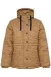 Steppjacke B.YOUNG "Damen Gef&uuml;tterte Jacke BYBERTA", Damen, Gr. 36, braun (tiger's