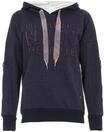 Kapuzenpullover CIPO & BAXX "WL246", Damen, Gr. L, navyblau, Casual, regular fit,