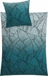 Bettw&auml;sche KLEINE WOLKE "Vero", blau (petrol), B/L: 135cm x 200cm, 1 Stk., 1 Stk.,