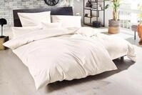Bettw&auml;sche PRIMERA "Uni Luxus-Satin in Gr. 135x200, 155x220 oder 200x200 cm", beige