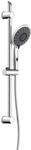 Brausegarnitur SCH&Uuml;TTE "Florenz", grau (chromfarben), H:70cm T:3cm, Chrom,