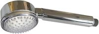 Handbrause ADOB "LED", grau (chromfarben), B:8cm H:22,5cm T:4cm, Duschk&ouml;pfe,