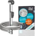 Brausegarnitur EISL, silber (chrom), H:18cm, ABS-Kunststoff, Brausegarnituren,