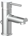Waschtischarmatur SCH&Uuml;TTE "Altana", grau (chrom), B:2,7cm H:15,9cm T:15,5cm,