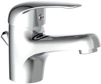 Waschtischarmatur SCH&Uuml;TTE "Magna", grau (chrom), B:2,3cm H:12,1cm T:13,4cm,