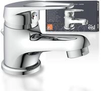 Waschtischarmatur EISL "SPEED", silber (chrom), B:5cm H:10cm T:13cm, Messing,