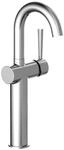Waschtischarmatur SCH&Uuml;TTE "Cornwall", grau (chromfarben), B:13cm H:37,5cm T:15,8cm,