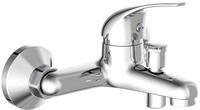 Wannenarmatur SCH&Uuml;TTE "ATHOS PLUS", grau (chromfarben), B:16cm H:10cm T:12cm,