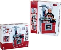 Spielk&uuml;che KLEIN "MIELE", rot (rot, grau), Spielk&uuml;chen, KinderB:47cm H:88cm T:28cm,