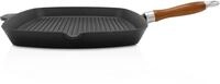 Steakpfanne KR&Uuml;GER "Einsenguss Grill-/ Steakpfanne RUSTICA, 28 x 28cm", schwarz,