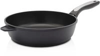 Bratpfanne KR&Uuml;GER "Aluguss Pfanne tief DELTA", schwarz, H:6,5cm &Oslash;:24cm, Pfannen,