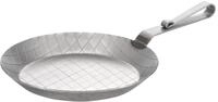 Servierpfanne GSW "Eisen", silber (silberfarben), H:3cm &Oslash;:20cm, Pfannen,