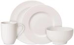 Geschirr-Set VILLEROY & BOCH "Geschirrservice For Me 16er Set wei&szlig;", wei&szlig;, 16,