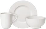 Geschirr-Set VILLEROY & BOCH "Fr&uuml;hst&uuml;cks-Set For Me 6er Set wei&szlig;", wei&szlig;,