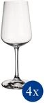 Wei&szlig;weinglas VILLEROY & BOCH "Wei&szlig;weingl&auml;ser Ovid 380 ml 4er Set transparent",