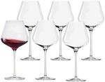 Rotweinglas ST&Ouml;LZLE "Burgundergl&auml;ser Quatrophil 710 ml 6er Set transparent", bunt