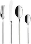 Besteck-Set VILLEROY & BOCH "Tafelbesteck NewWave 24er Set edelstahl", silber