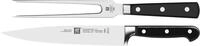 Messer-Set ZWILLING "Pro", silber (edelstahlfarben), Edelstahl 18/10,