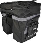 Fahrradtasche FISCHER FAHRRAD, schwarz (wei&szlig;, neutral), Taschen, B/H/T: 47cm x 40cm
