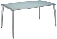 Gartentisch MERXX "Lima", silber, B:90cm H:74cm T:150cm, Tische, Gartentisch,...