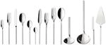 Besteck-Set VILLEROY & BOCH "Lunch Tafelbesteck NewWave 113er Set silber", silber,