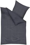 Bettw&auml;sche KAEPPEL "Eternity", grau (anthrazit), B/L: 200cm x 200cm, 1 Stk., 2 Stk.,