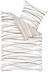 Wendebettw&auml;sche KAEPPEL "MOTION 100% gek&auml;mmte Baumwolle", beige (natur, wei&szlig;),