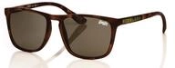 Sonnenbrille SUPERDRY "Modell 996059", Damen, havanna, gemustert, leicht