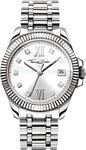 Quarzuhr THOMAS SABO "DIVINE", silber (silberfarben, silberfarben), Armbanduhren,