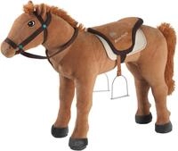 Stehpferd HEUNEC "Bibi & Tina, Pferd Amadeus 75 cm", braun, Stehtiere, KinderB:78cm