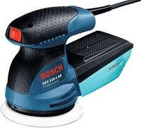 Exzenterschleifer BOSCH PROFESSIONAL "GEX 125-1 AE", blau (blau, schwarz), B:12cm