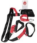 Schlingentrainer CHRISTOPEIT SPORT, rot (rot, schwarz), Trainingsb&auml;nder, B/H/L: