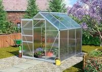 Gew&auml;chshaus VITAVIA "Calypso 4400", silber (silberfarben), B:192cm T:228cm,